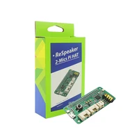High Quality Raspberry Pi 3 ReSpeaker 2-Mic Pi HAT Microphone Al Voice Board for Raspberry Pi 3B+/ 3B / Zero W / Zero 1.3