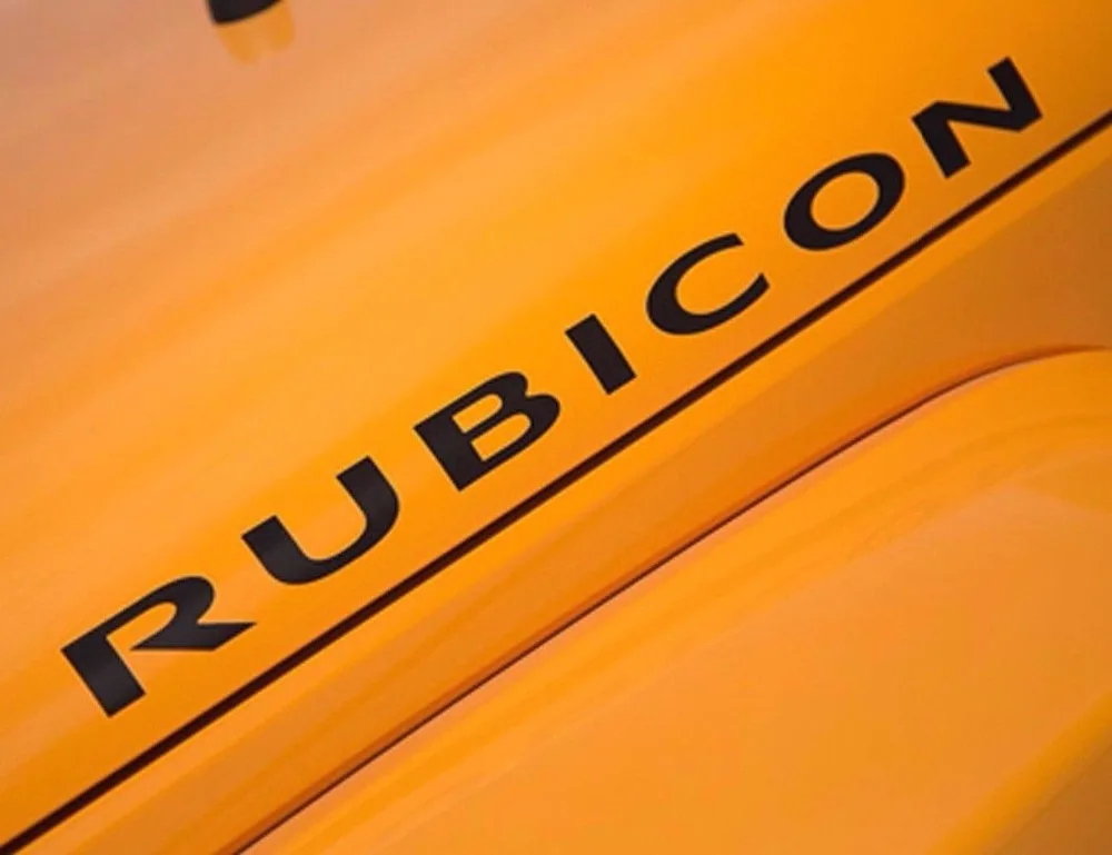 2006 - 2014 джип RUBICON сменная наклейка для автомобиля виниловые наклейки 2 комплекта 30