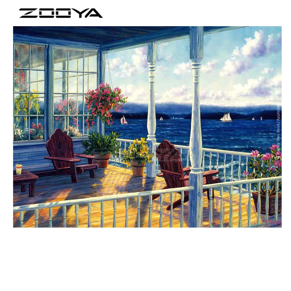 Zooya продажи алмазной вышивки 5D DIY алмазная живопись Домашний декор водная