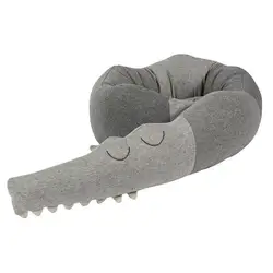 185 см удобные Подушки для детей Дети крокодил Форма успокаивающий игрушка детская кровать кроватки забор бампер малыша Подушка украшения