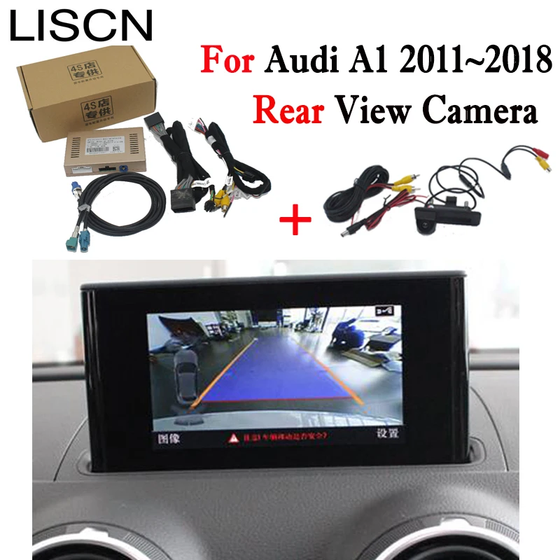 

Reversing Camera For Audi A1 2011~2018 Interface Adapter parking Front rear camera Connect Original Screen Monitor MMI Decoder