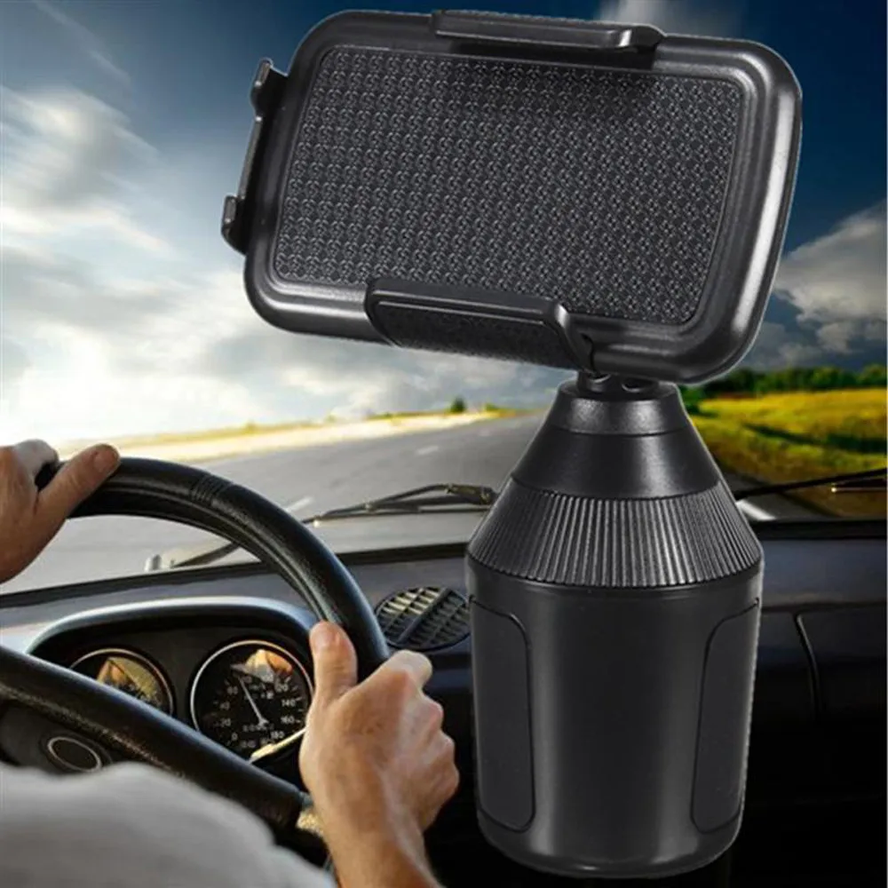 Universal Adjustable Cup Holder Car Mount For Cell Phones Support Smartphone Voiture Telefoonhouder Auto phone holder car