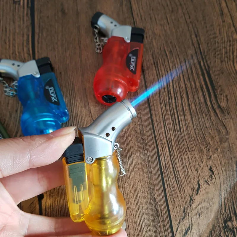 Colorful gourd transparent gas direct welding small welding torch cigar