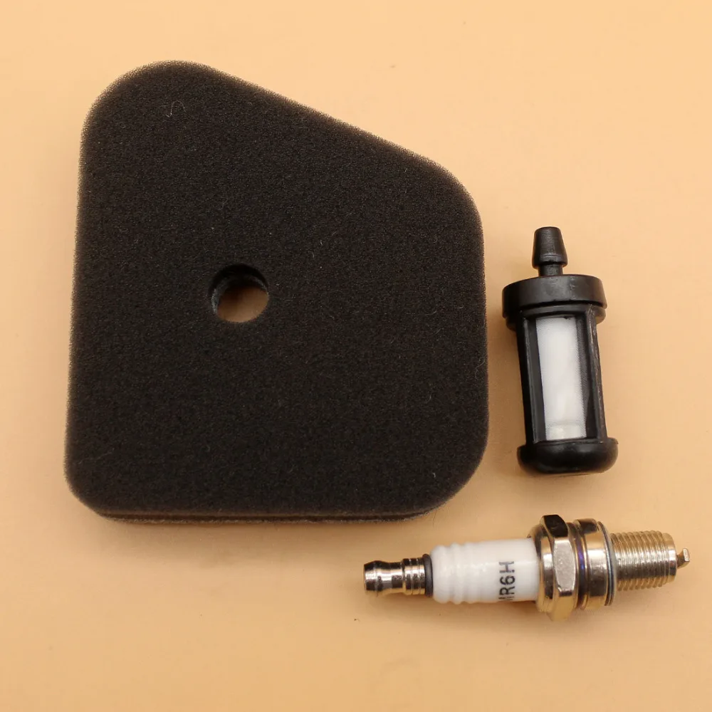 Air Filter Fuel Filter Spark Plug Fit STIHL FS87 FS90 FS100 FS110 FS130 HT100 HT101 KM100 KM110 KM90 HL90 HL95 HL100 Trimmer