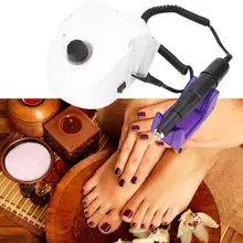 Отвертка 45000 об/мин Электрическая дрель для ногтей перезаряжаемый Педикюр Маникюр Полирующий гвоздь инструмент для маникюра