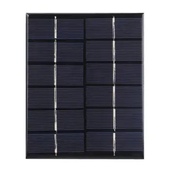 

Alloyseed Universal 6V 2W Solar Panel Polycrystalline Silicone Battery Sun Power Module DIY Power Supply Board for Street Lamp
