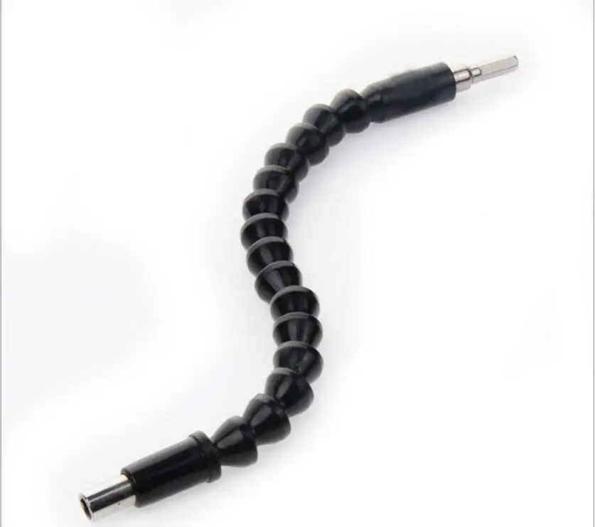 

Wholesale 100pcs/lot 100PCS Flexible Shaft Bits Extention Screwdriver Drill Bit Holder Connecting Link 295mm Long