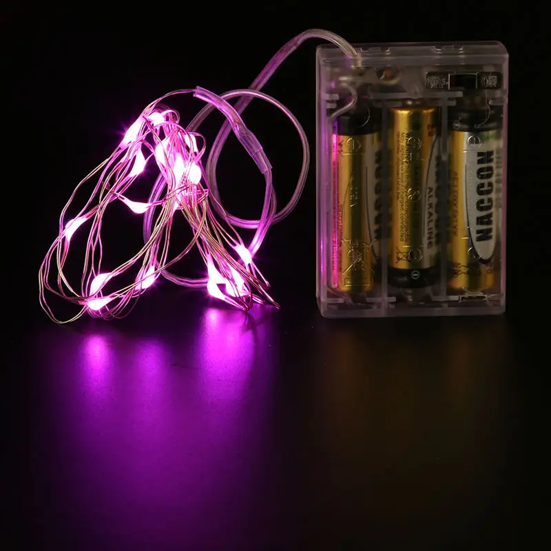 Purple LED String Light