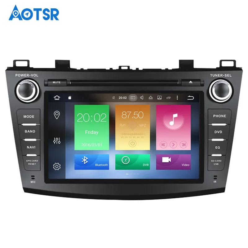 Cheap Android 9.0 Car GPS Navigation DVD Player For Mazda3 Mazda 3 Axela 2009-2012 stereo headunit multimedia 2din radio tape recorder 10