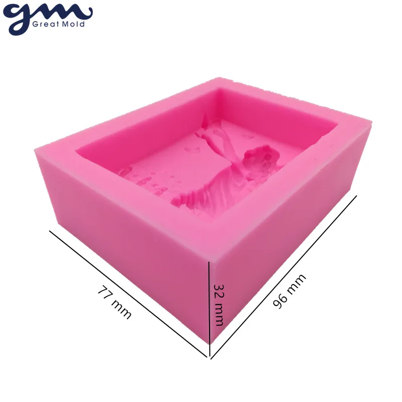 angel silicone mold 4
