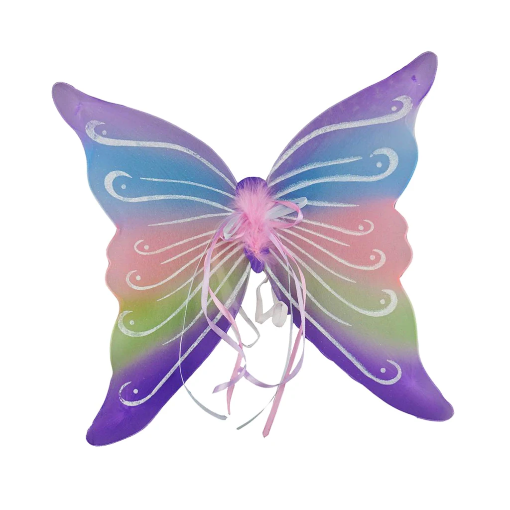 Girl Boy Kids Butterfly Insect Fairy Wings Fancy Dress Cosplay Wings Birthday Gift