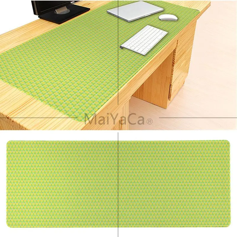 Lock Edge 30X90CM MaiYaCa 300X900 мм Мышь площадку для Notbook компьютерная Мышь pad Прохладный игровой Мышь геймер к ноутбуку для треугольники Дизайн - Цвет: Lock Edge 30X90CM