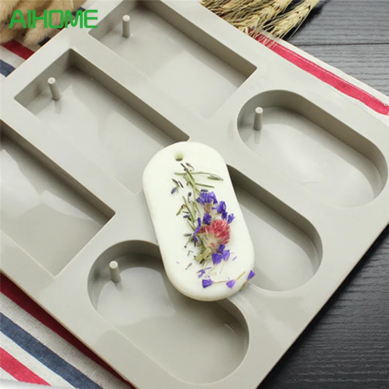 DIY Soy Candles Aroma Wax Tablets Silicone Mould Hand made Dried