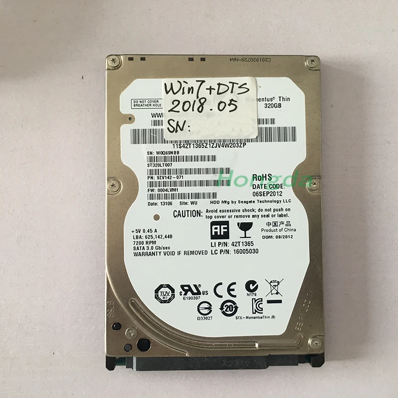 Качество mb star C4/C5,07 новейшее полное программное обеспечение с 320 Гб HDD/SSD 07/ V Xentry/DTS/veдиамо MB SD Подключение 4 программного обеспечения