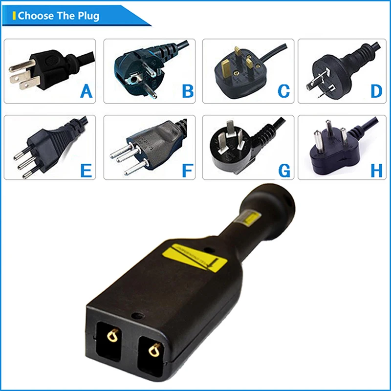 Carregador de Chumbo Carregador de Bateria Carrinho de Golfe v para ez Txt com Powerwise Volt Ácido Club Car ds Ezgo Plugue 36 5a go - Image 6
