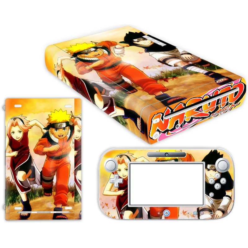 

Cool Design For W ii U Console Cover with Remotes Controller Skins For Nintend w ii u skin sticker for w ii u skin---0087