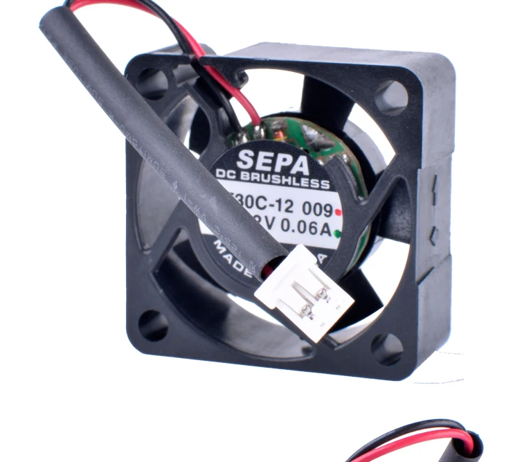 V 0.06A 30x30x12mm 3012 Mini Router fã