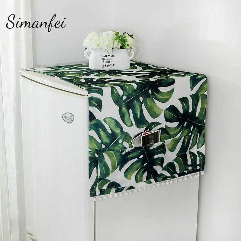 

Simanfei Household Accessories Supplies Waterproof Microwave Oven Dust Cover With Storage Bag For Kitchen Washing Machine
