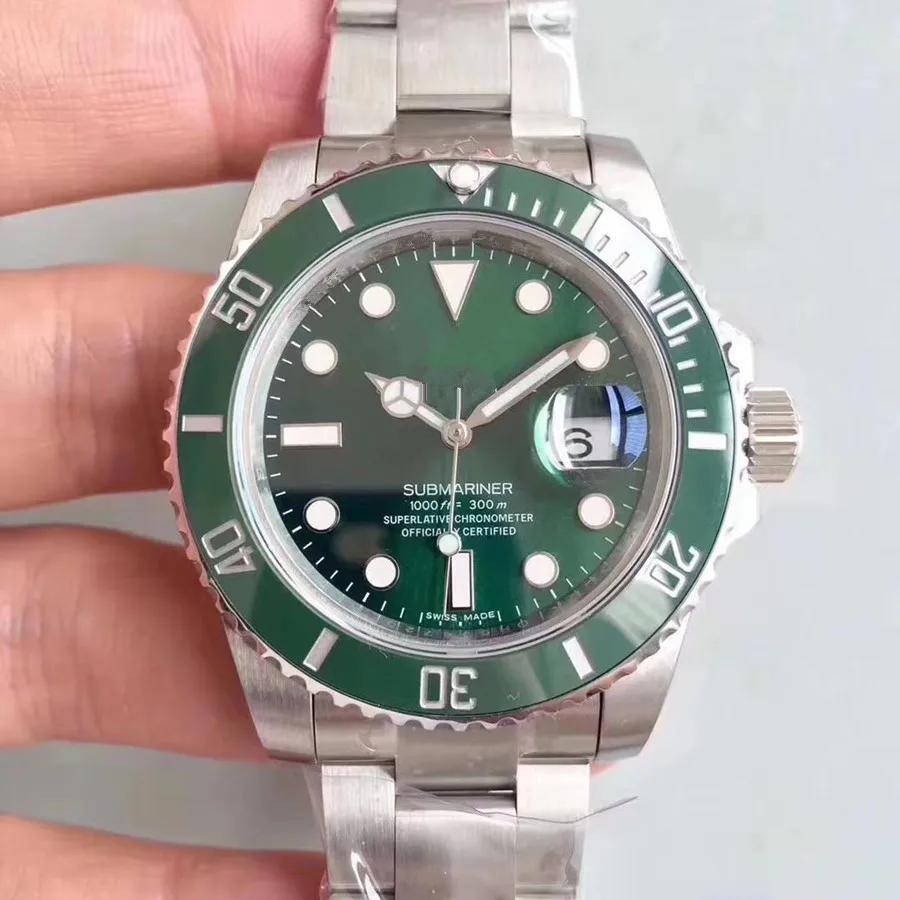 

Factory sales AAA High quality Rolixable 116610LN 116600 Automatic Movement Crown sapphire Date AAA Men's Watch