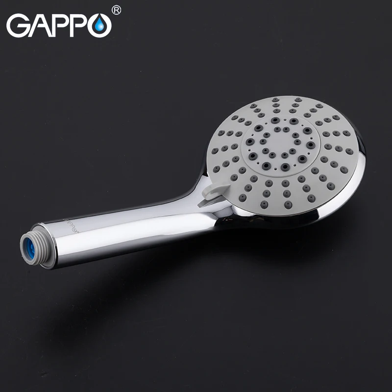 GAPPO набор для душа настенный ручной круглый из нержавеющей стали горка с 3 режимами душ в шланг круглая мыльница
