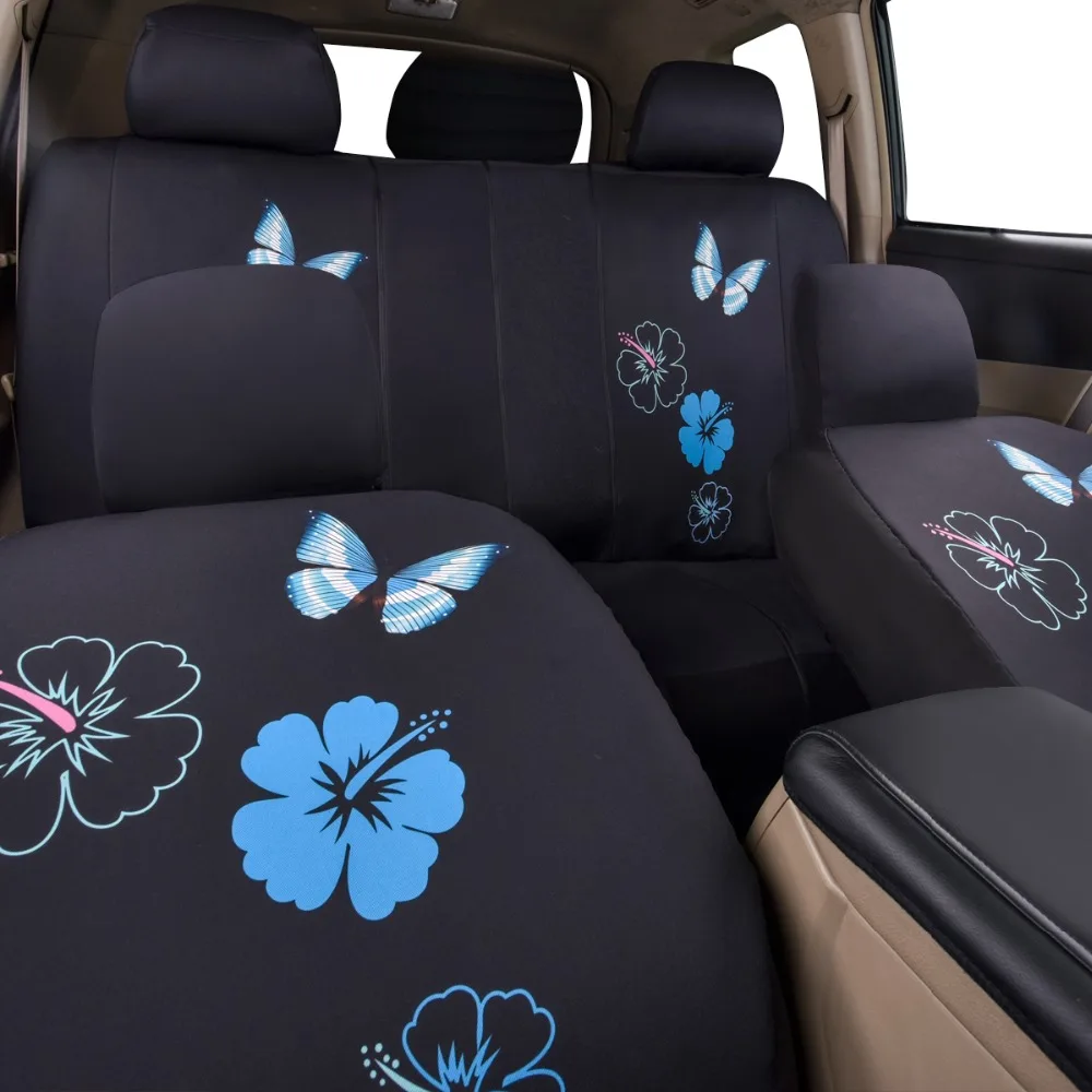 Car-pass Universal Car Seat Covers Butterfly Cover For Cars,Suv Car Interior Accessories