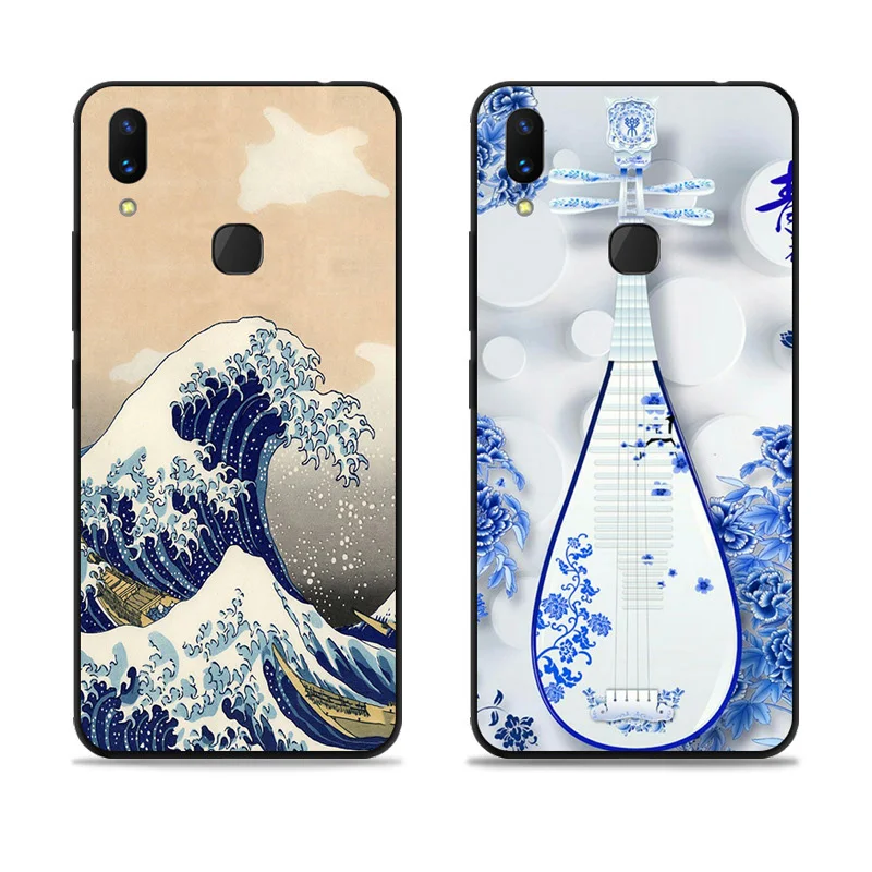 Чехол для Vivo V11i силиконовый чехол VivoV11i мягкий телефона V 11i 360 защитный