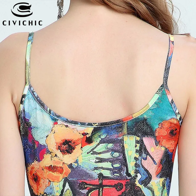 CIVI CHIC новые пикантные женские летние пляжные платье ночной клуб носить богемный