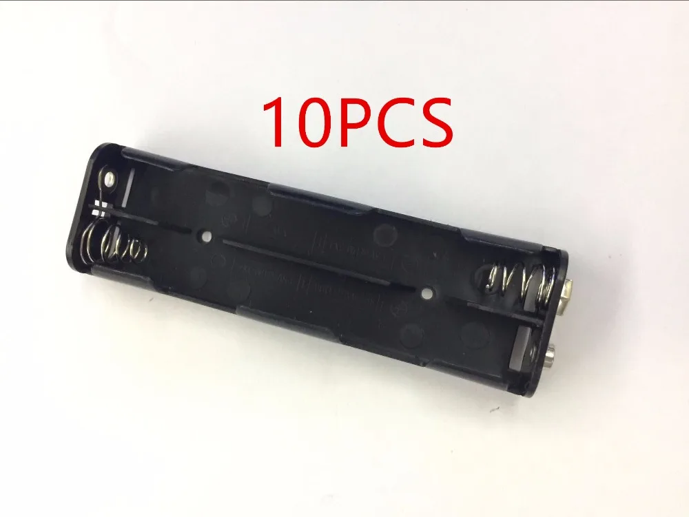 10PCS/lot Plastic Battery Holder 4 X 1.5V AA Battery Case Long Cover AA