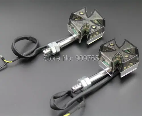 

Motorcycle LED Turn Signals Light Indicators For Honda CBR Yamaha Suzuki GSX-R Kawasaki ninja Cafe Sport Dirt Bike ATV