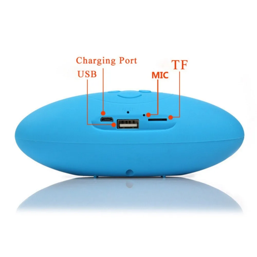Открытый портативный для Bluetooth беспроводной динамик с шумоподавлением Поддержка usb зарядки и tf-карты