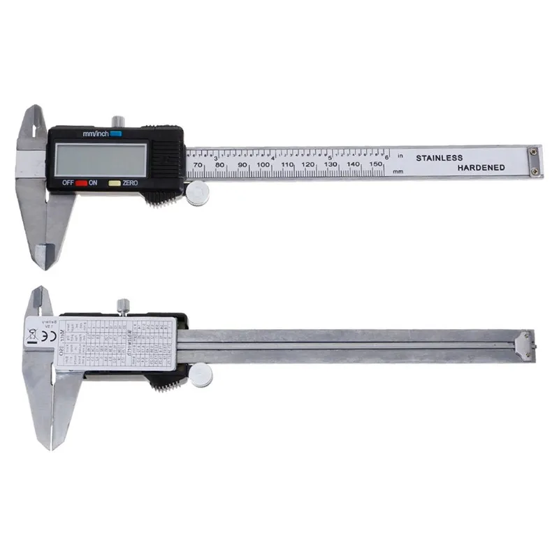 150 mm Hardened Stainless steel Digital Vernier Caliper Micrometer