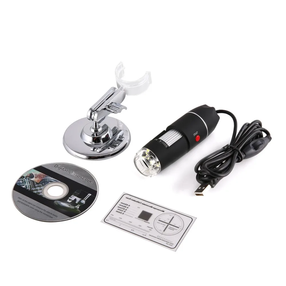 1600x2 Мп 1000x2 Мп 8 светодиодный USB 2,0 электронный Цифровые микроскопы ручной Портативный биологический эндоскопа USB микроскоп