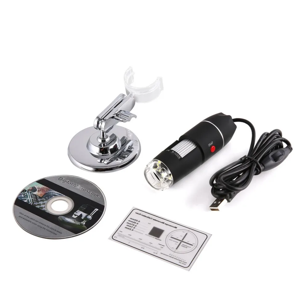 1600x2 Мп 1000x2 MP 8 LED USB 2 0 электронный цифровой микроскоп Ручной портативный