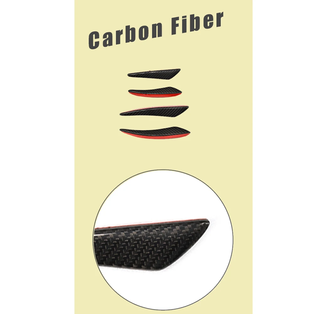 Губа-накладка боковые решетки для BMW F22 F23 F87 M2 2 двери 14-16 M235 М Спорт Кабриолет Стандартный 2 Подставка-тренога из углеволокна серия - Цвет: Carbon fiber