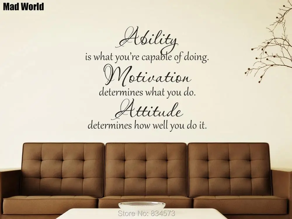Ability is What Youre Capable of Doing Attitude 2019 1 5  56 65w 2
