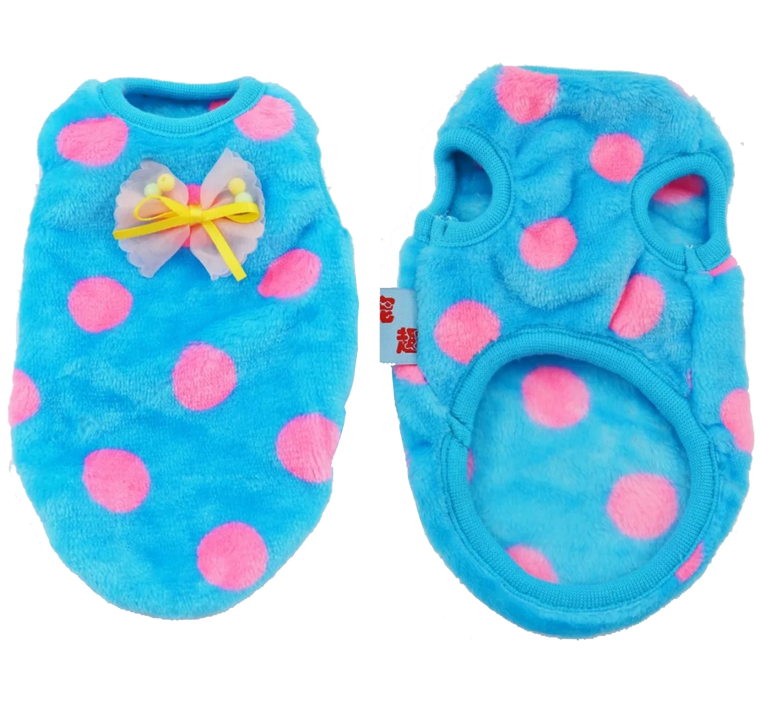 12 Styles Cute Dog Teacup Clothes Milk Puppy Clothing Chihuahua Vest