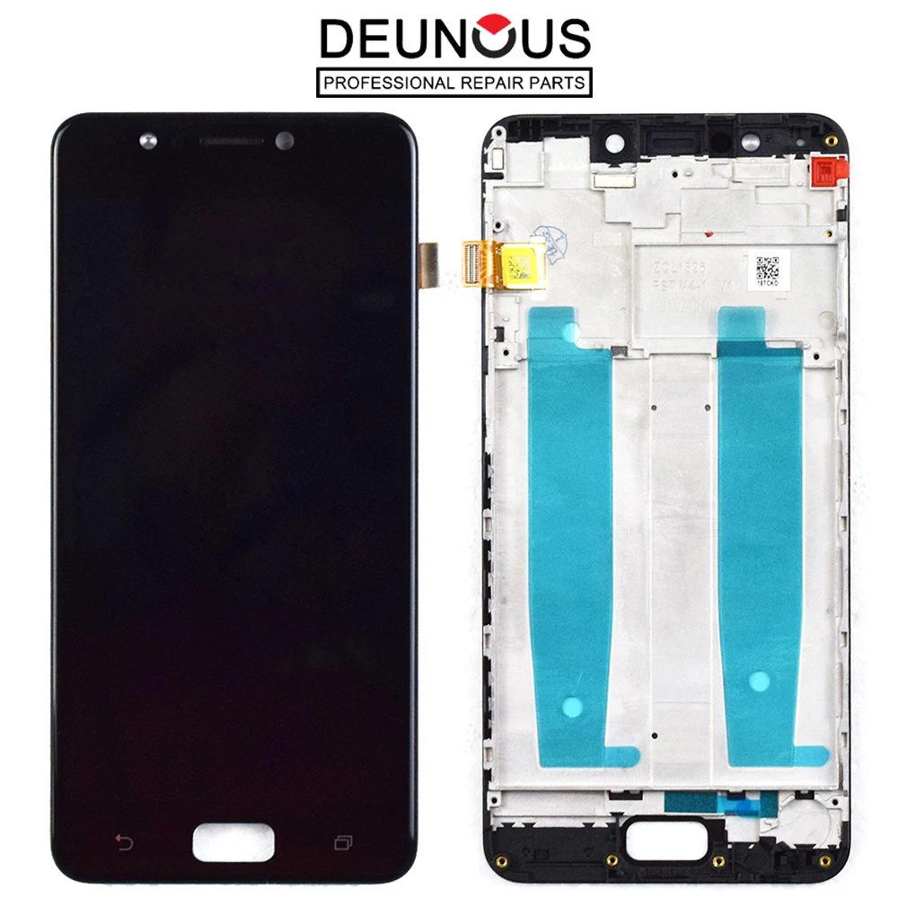 Скидка Экран для Asus Zenfone 4 Max ZC520KL ЖК дисплей ZC520 сенсорный экран дигитайзер стекло в сборе с рамкой ZC 520KL X00HD дисплей