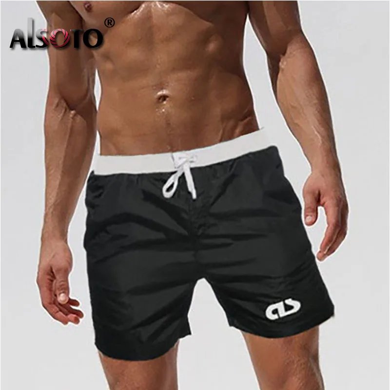 

2019 Summer Beach Shorts Swimsuit Men Sexy trunks sunga briefs mayo Board Swimwear badpak Maillot De Bain Boxer