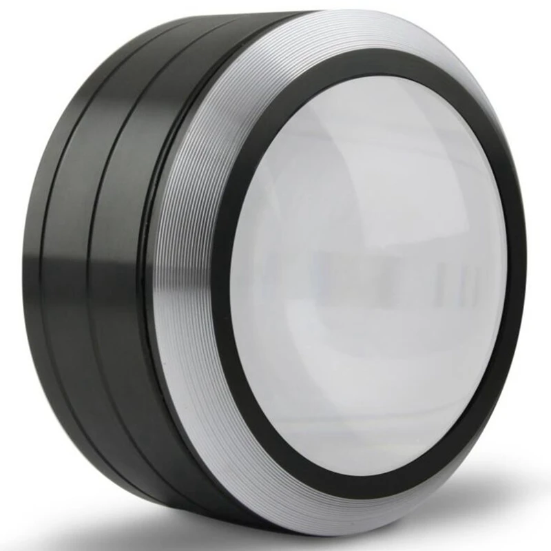6X 75 mm Illuminated Desktop Magnifier Multifunctional Dome Paperweight