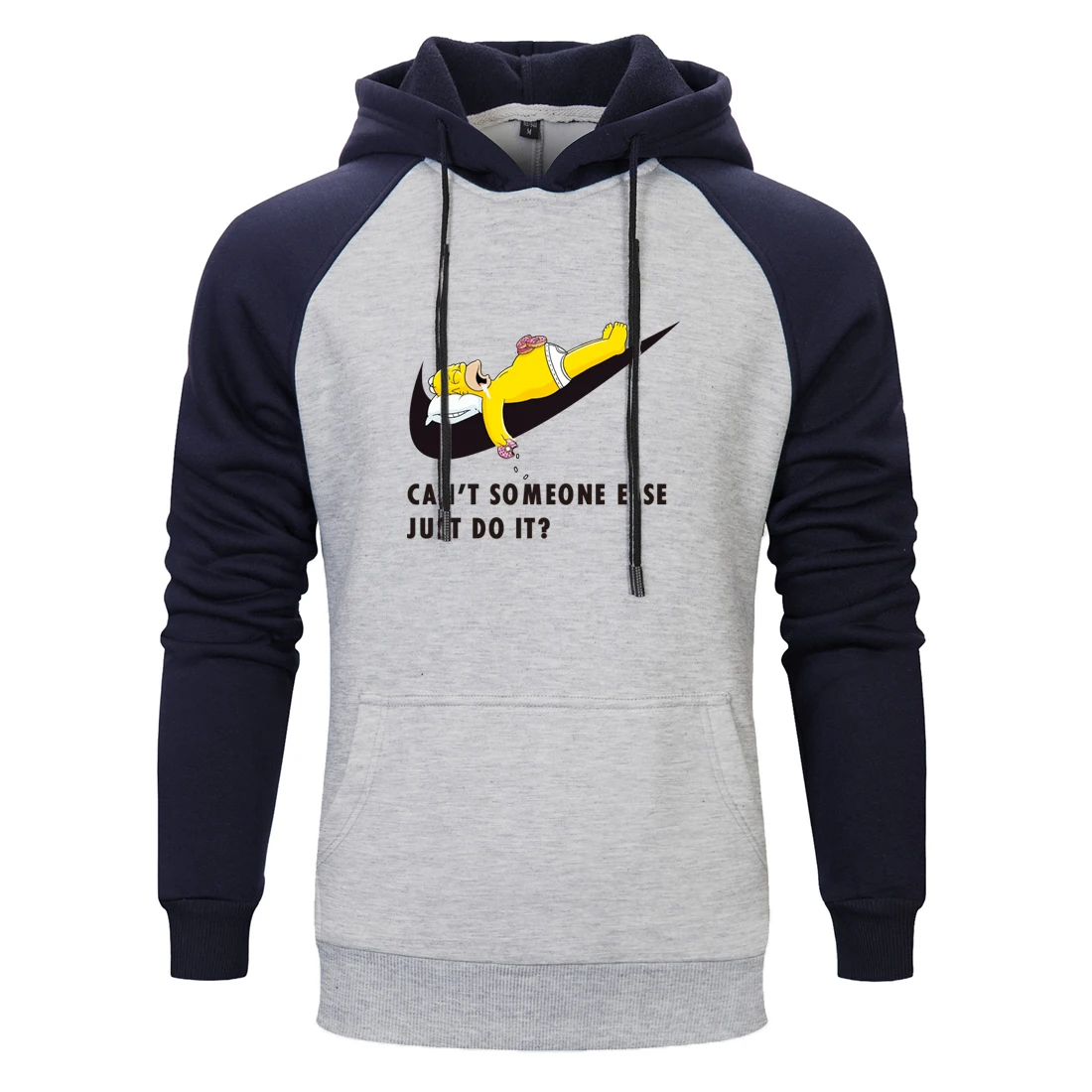 

2019New Autumn Brand Sweatshirts Men High Quality Funny Anime Letter Hip-Hop printed fashion mens hoodies trend Slim fit Clothes