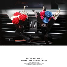 EveryFlower Ornamenti Auto Sfoga Profumo di Clip Bevanda Rinfrescante di Aria Interni di Automobili Profumo di Decorazione