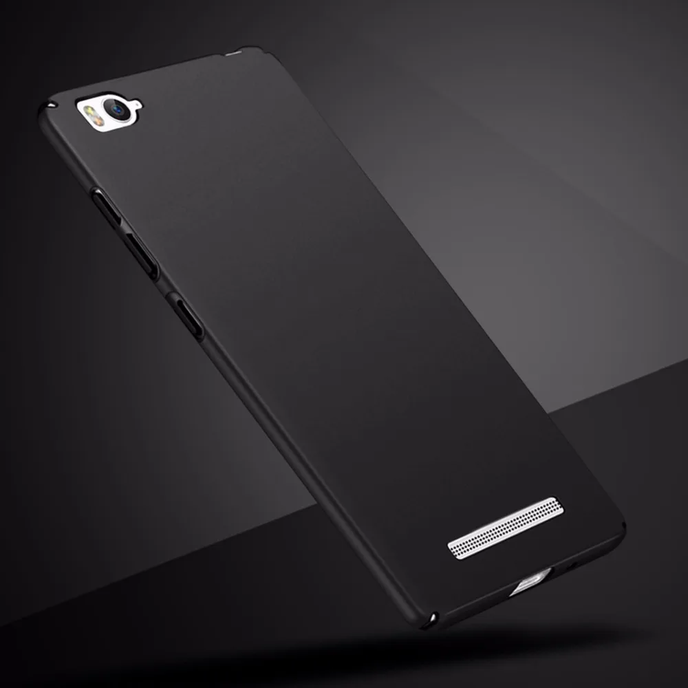 

For Original Xiaomi Mi4c Case Mi4i Hard PC Matte Back Cover 360 Degree Full Protection Housing For Xiaomi Mi 4c Phone Case Cover