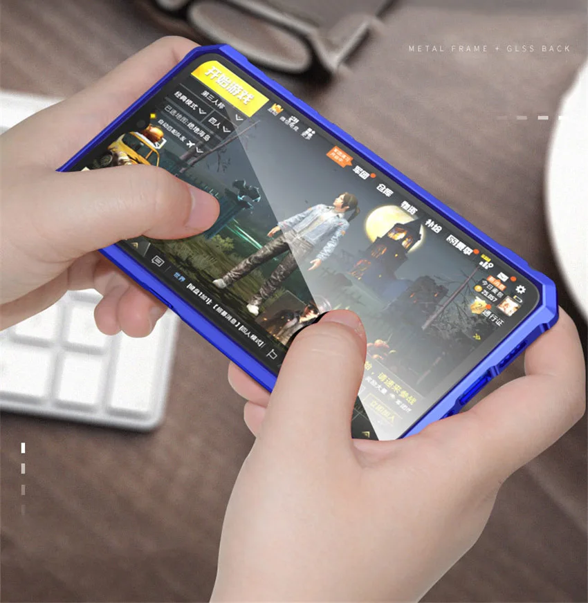 For Xiaomi Mi 9 Case Metal Bumper Glass Back Cover For Xiaomi 9 mi9 Transparent Tempered Glass Phone Case (15)