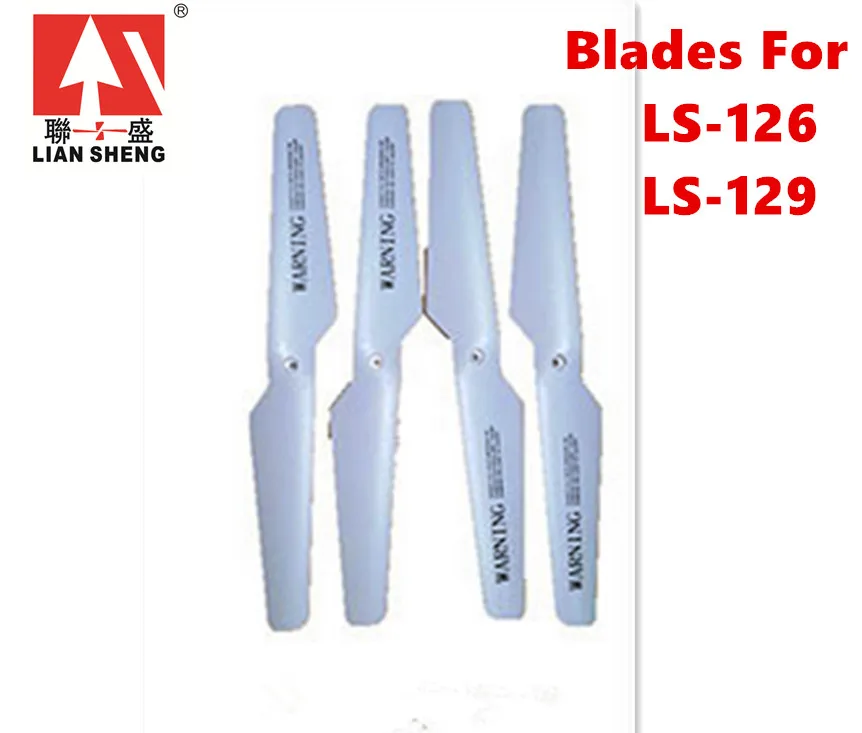 LIANSHENG LEASON винты лезвия запасных Запчасти для LS 126 129 Rc quadcopter вертолет Drone|spare parts for