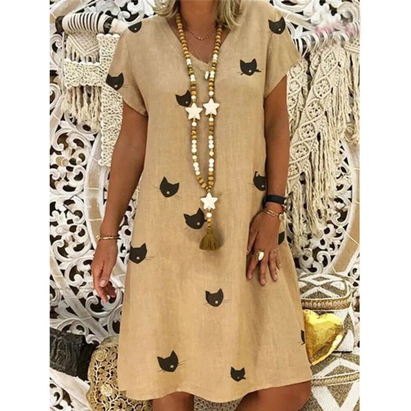 ladies cotton summer dresses uk