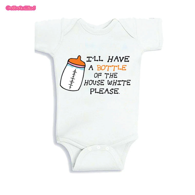 Funny Baby Shirt Sayings I'll Have A Bottle Of The House White Funny Baby Shirt,Funny Sayings,Funny  Baby Gift Baby Girl Clothing For 0 12Months| | - Aliexpress