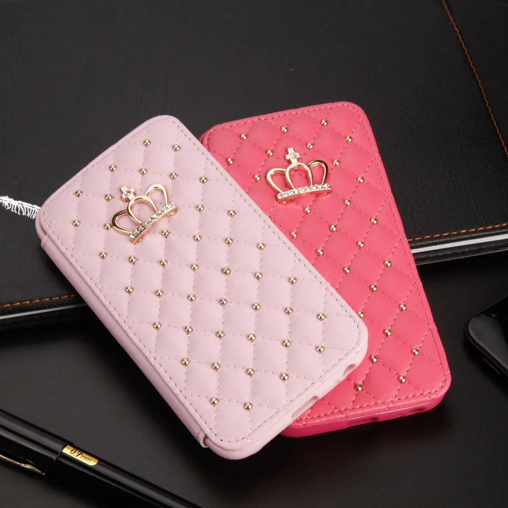 

Diamond Crown Leather Wallet Case For Samsung Galaxy J3 J5 J7 2017 Glitter Queen Style Flip Card Bag Mobile Phone Cases Cover