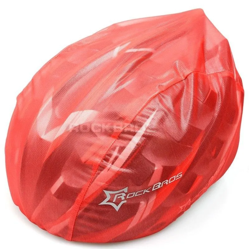 ROCKBROS ветрозащитный пылезащитный дождевик MTB Дорожный велосипед Велоспорт Цикл Ультра-светильник шлем Чехлы ультра-светильник 4 цвета