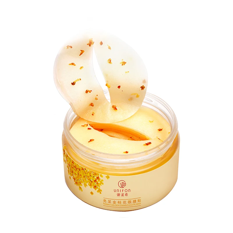 Маска для ухода за кожей вокруг глаз с Цветками Золотого Османтуса YUNIFANG - обзор