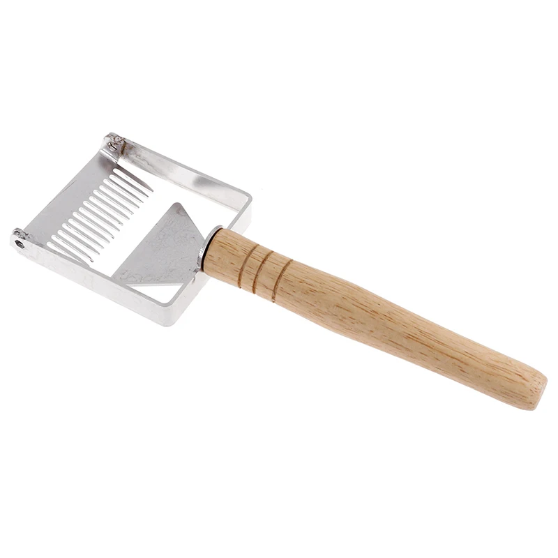 1 шт. вилка для меда из нержавеющей стали, скребок для пчеловодства, инструмент для пчеловодства, инструменты для пчеловодства, игольчатая лопата, два в одном, нож для резки меда
